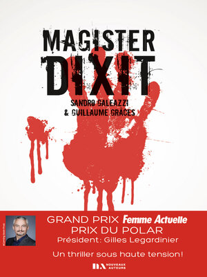 cover image of Magister Dixit--Prix Femme actuelle du Thriller 2020